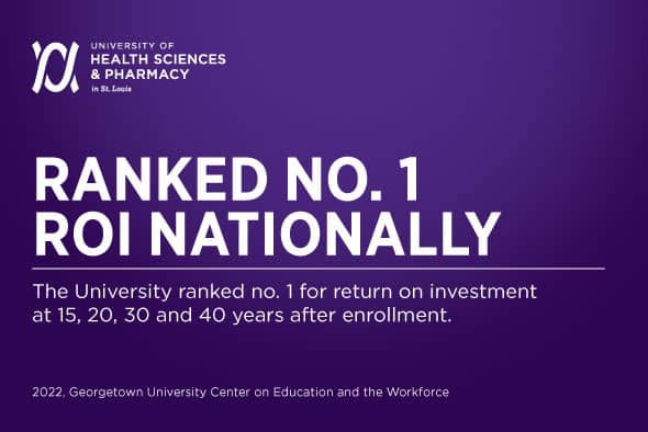 UHSP ranked number 1 for return on investment at 15, 20, 30 and 40 years after enrollment.