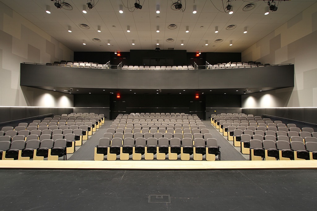 UHSP auditorium view of audience from stage