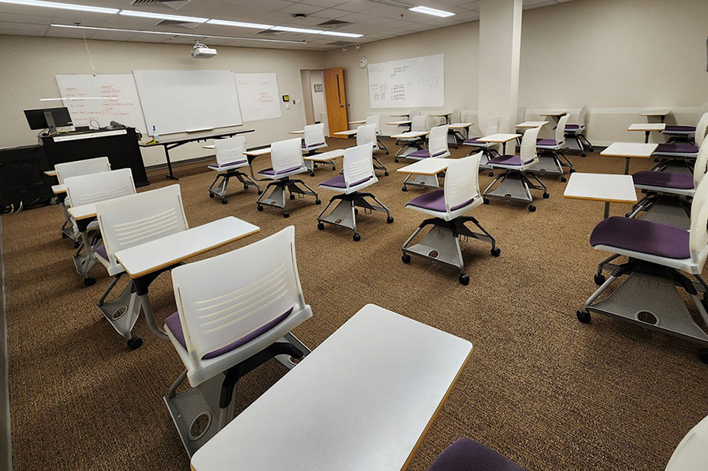 UHSP classroom Jones Hall 1120