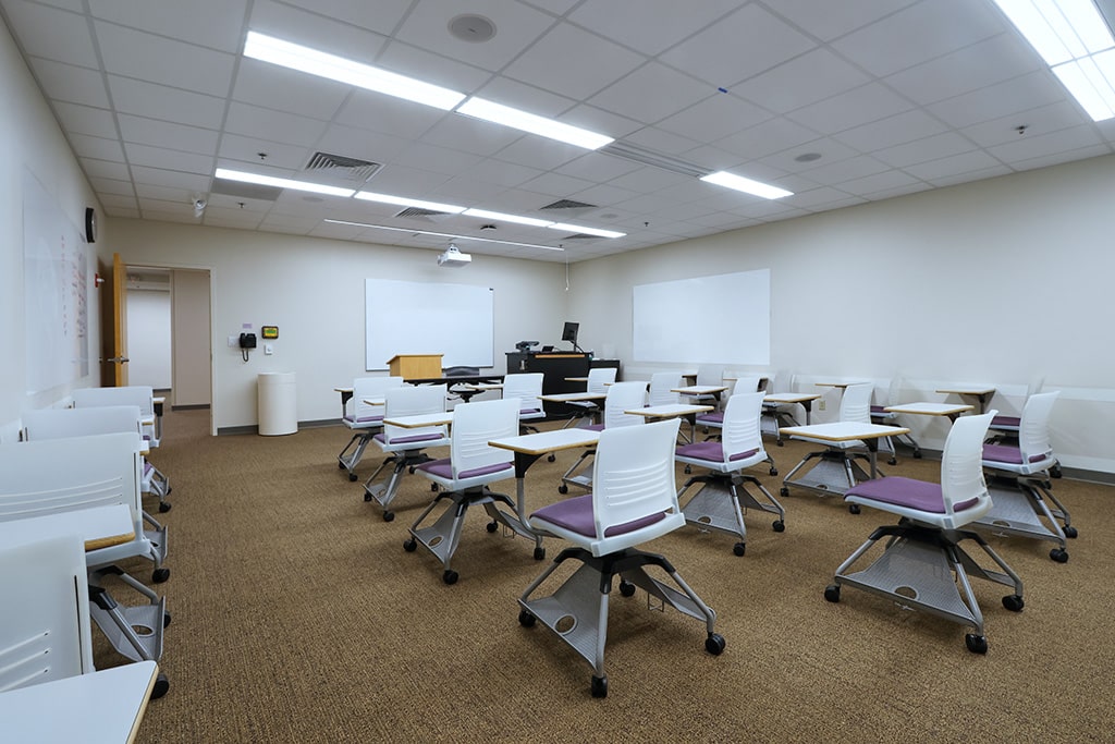 UHSP classroom Jones Hall 1121