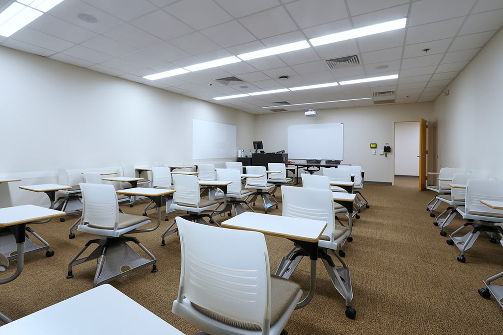 UHSP classroom Jones Hall 1232