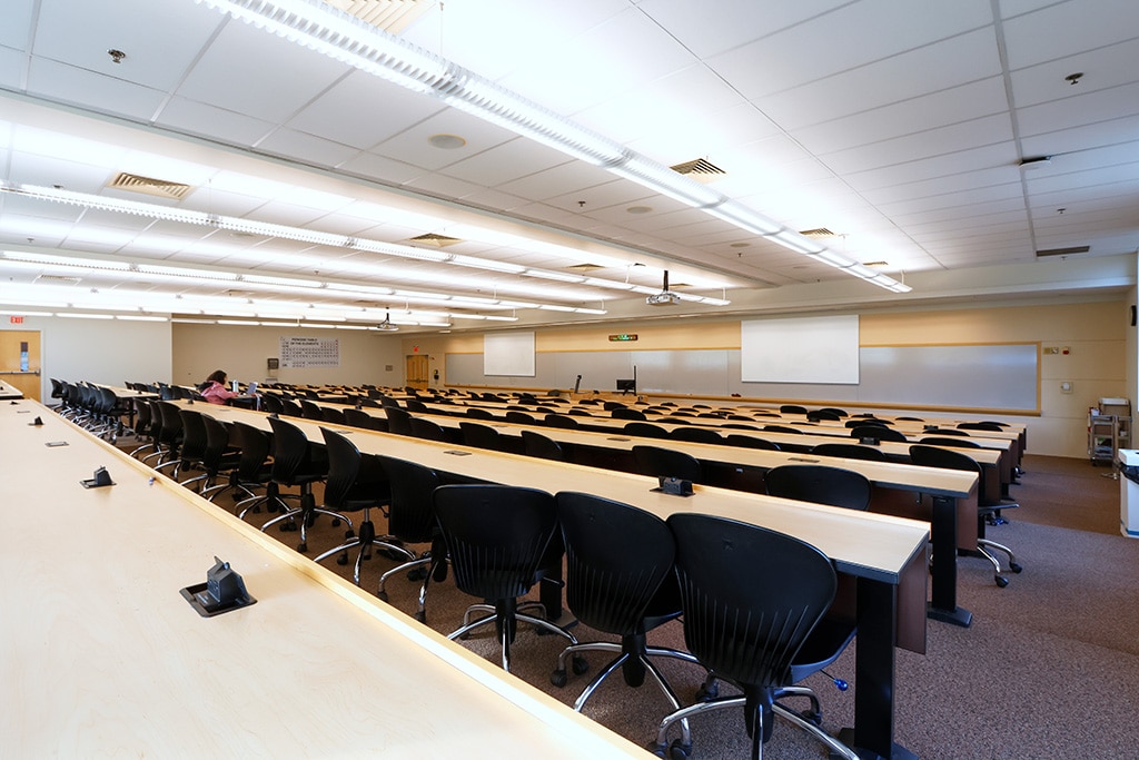 UHSP lecture hall Jones Hall 1590